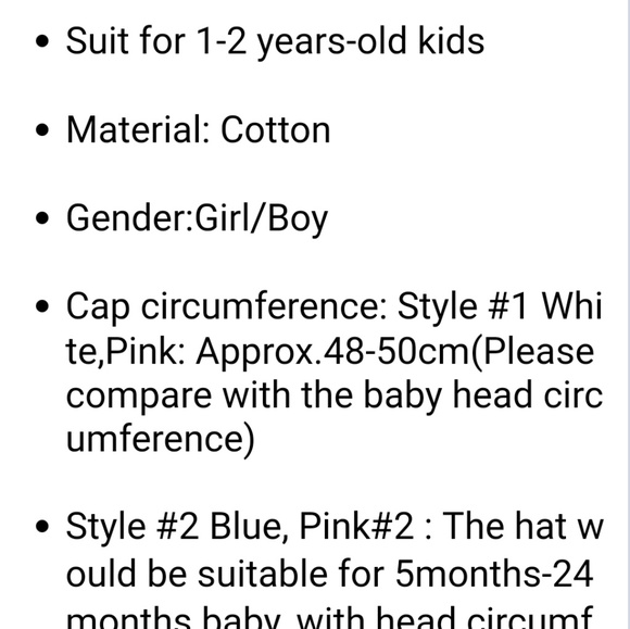 Great for EASTER! Super Cute White or Pink Floppy Sun Hat - Picture 4 of 4